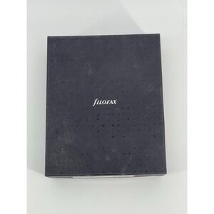 Filofax Original Leather Organizer Yellow Personal Size Made in UK Rare Color
